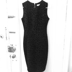 Cheetah Print LBD Calvin Klein